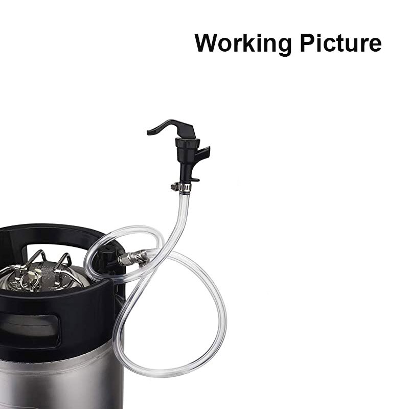 Black Picnic Beer Faucet Party Tap For Homebrew Keg Draft Beer Dispensing,Beer Faucet,Wine Dispenser