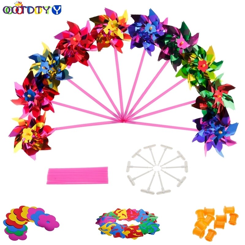 BSTCAR Solar Windmühle Spielzeug - Lernspielzeug Mit Solarenergie Für Kinder