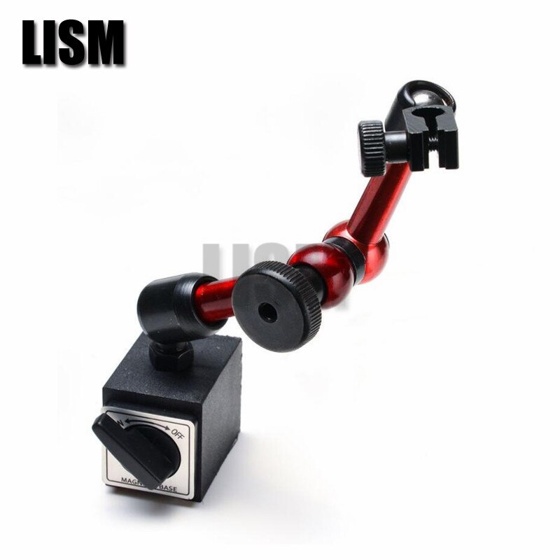 Dial Indicator +big universal Magnetic Stand Base Holder 0.8mm Dial /10MM dial Test Comparator For Equipment Calibration: base