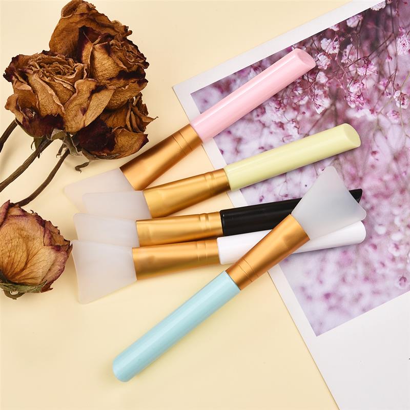5 farben Silikon Pinsel Epoxid Kleber Harz Schmuck Machen Werkzeuge DIY Werkzeug Kristall Kleber Pinsel Leicht zu Reinigen