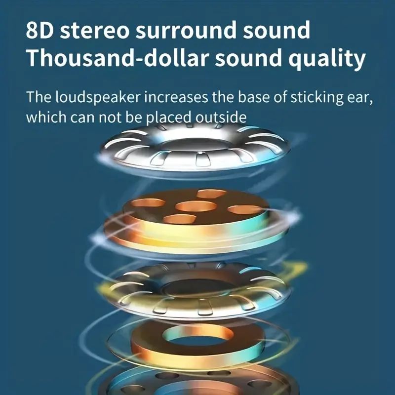 Q33Pro wireless ear-hook open-type OWS air conduction headphone LED power display memory card insertable Bluetooth earphones