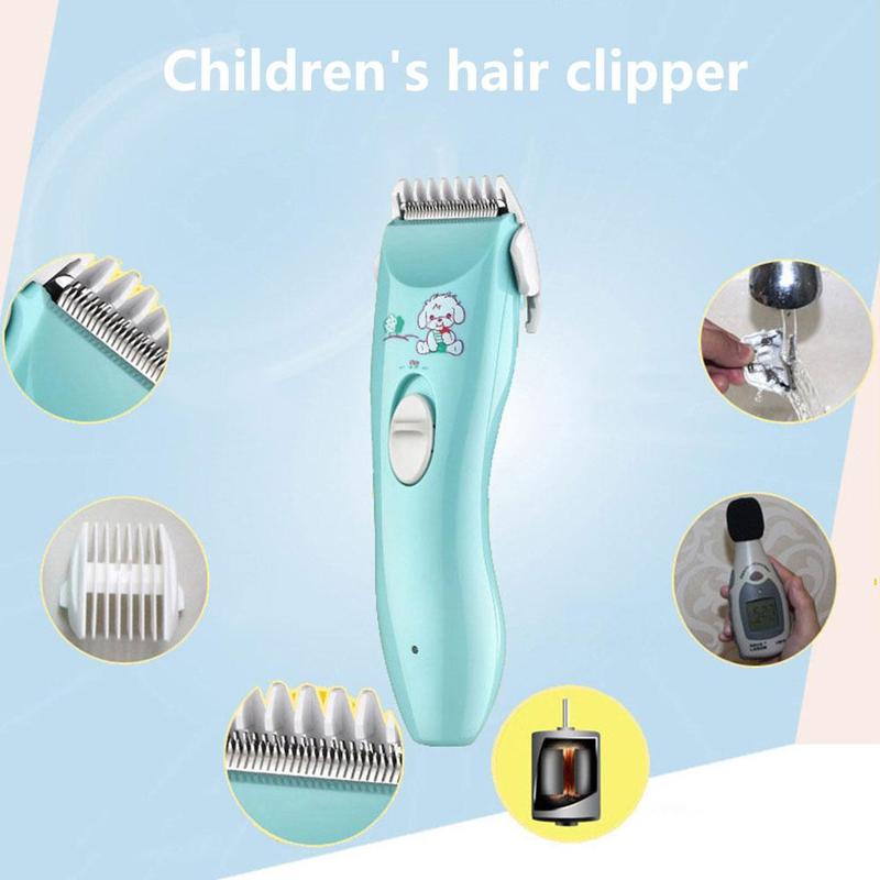 Tagliacapelli elettrico per bambini capelli USB rasoio per bambini taglio cura del bambino rimozione del taglio ricaricabile silenzioso taglio dei capelli per bambini
