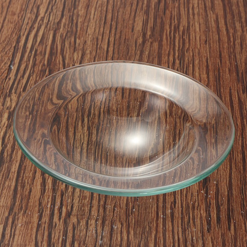 Kit de bol chauffant à cire 10cm, bricolage, bol rond de remplacement, brûleur à huile, plat en verre transparent, bol de cire fondue, assiette