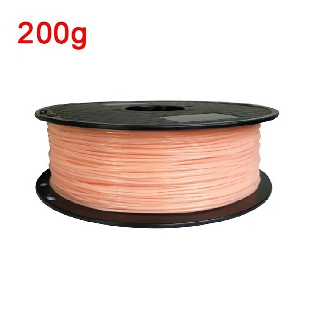 Filamento flessibile TPU 1,75 mm 200 g Filamento traslucido TPU Materiale di stampa 3D Filamento che si illumina al buio Filamento arcobaleno Blu