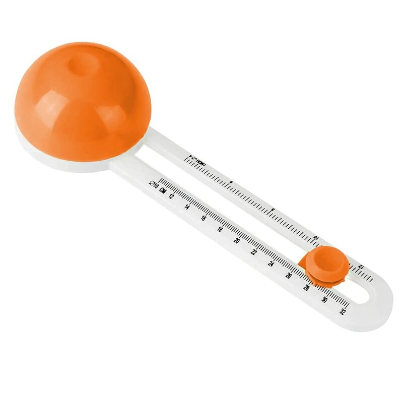 Circulaire Papiersnijder Papier Trimmer Scrapbooking Tool Rotary Cutter Ronde Snijmes Kaarten Snijders (Oranje): Default Title