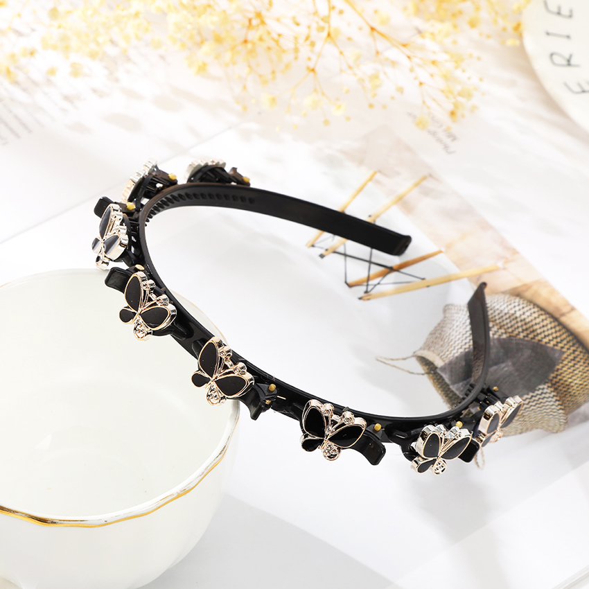 Unisex Alice Hairband Headband Men Women Sports Hair Band Metal Hoop Double Bangs Hairstyle Hairpin in Stock: camel