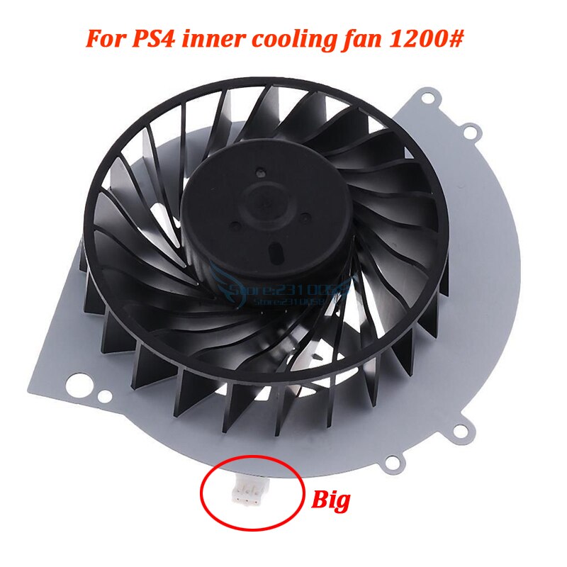 Ventilador de refrigeración interno, Conector de 3 pines para SONY Playstation 4 ( PS4) 1000/1100, 1200, 2000, 7000 #, modelo de encendedor, ventiladores de CPU