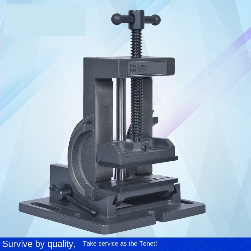 3 Inch 75Mm Kantelen Guide Hoek Hoek Tang 0-90 Graden Tilt Boormachine Bankschroef