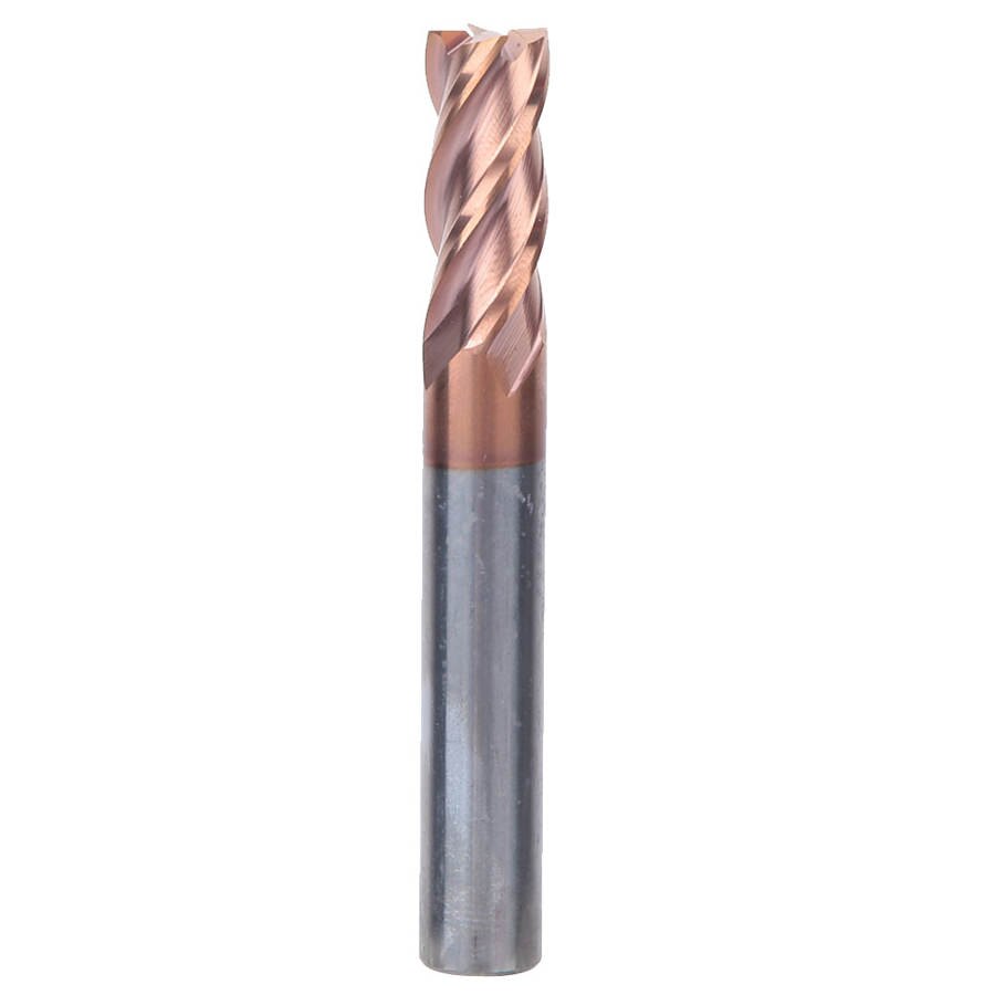 -coated milling cutter 55HRC CNC Tool End milling cutter CNC Cutter Set 4 Flutes Tungsten steel milling cutter 10x3Cx10Dx75L