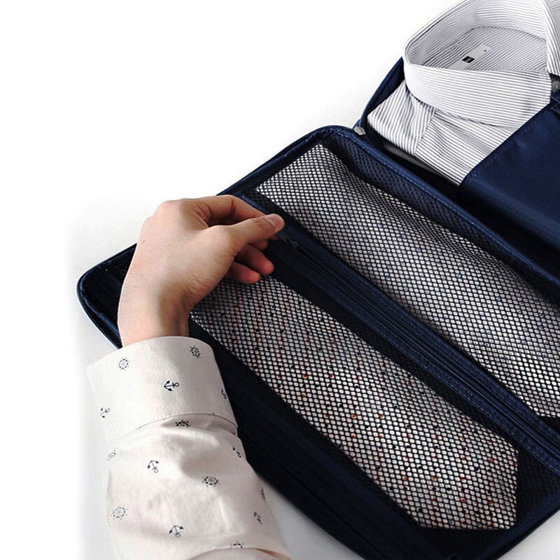 Jxsltc Mannen Nylon Bagage Reistassen Voor Shirt Lichtgewicht Verpakking Organisator Kledingstuk Verpakking Cubes Bagage Koffer Mannelijke Tas