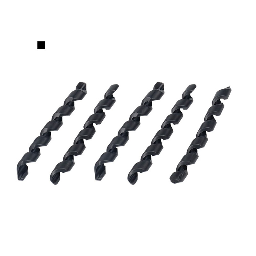 5Pcs Bicycle Brake Cable Protectors Anti-friction Housing Rubber Protector Bicycle Frame Cycling Wrap Guard Tubes Bicycle Parts: Black