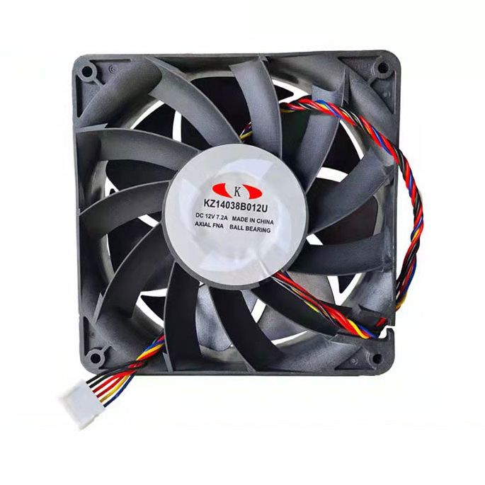 Originele High Power Koelventilator KZ14038B012U 12V 7.2A 14Cm Voor Whatsminer M20S M21S 7500Rpm 86W fan