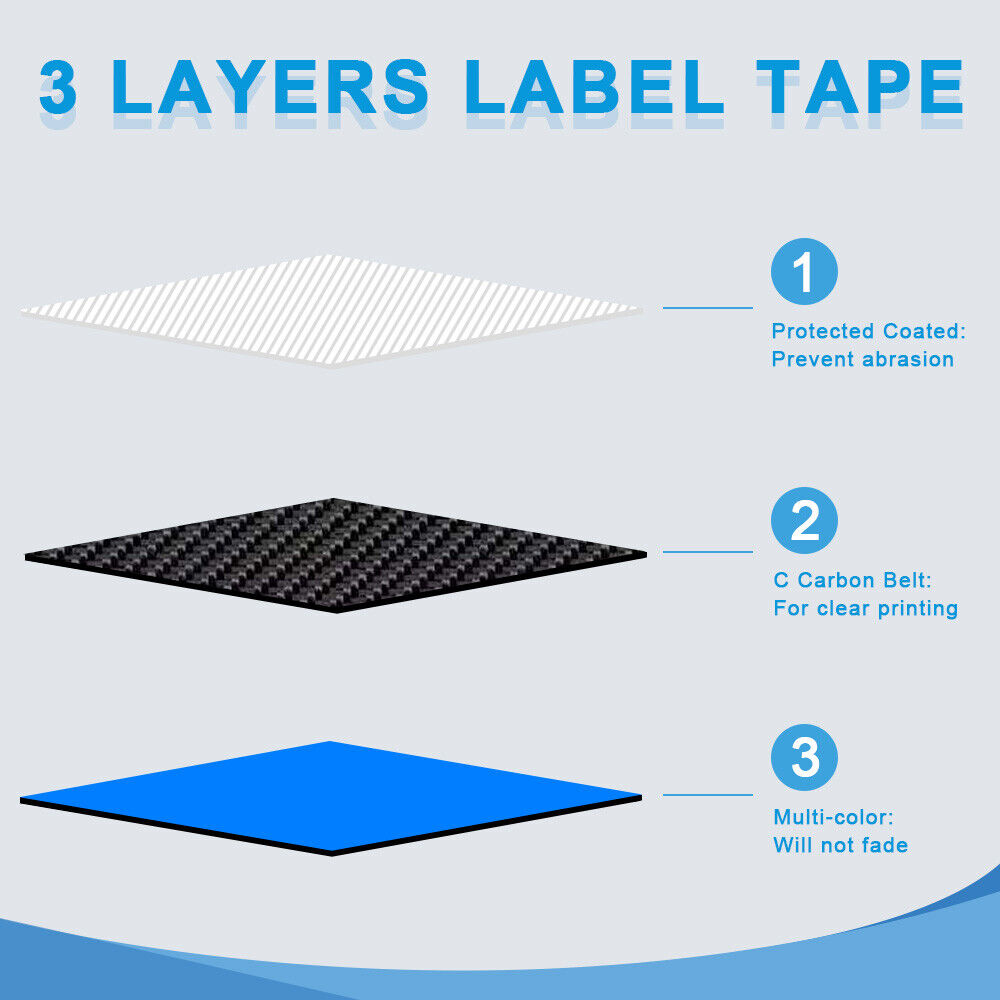5pk yhteensopivaa epson 12mm x 8m as12kw -standarditarraa, mustaa valkoisella pohjalla, lw -400 lw-300 lw-700 lw600p k200bl -tarratulostimelle
