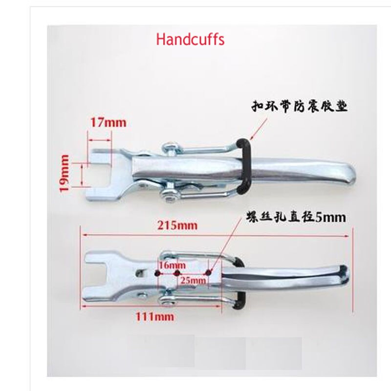 Truck Spring Hook Thickened Truck Compartment Lock Large Truck Flying Wing Driver Buckle Trailer Accessories Pickup Truck Elect