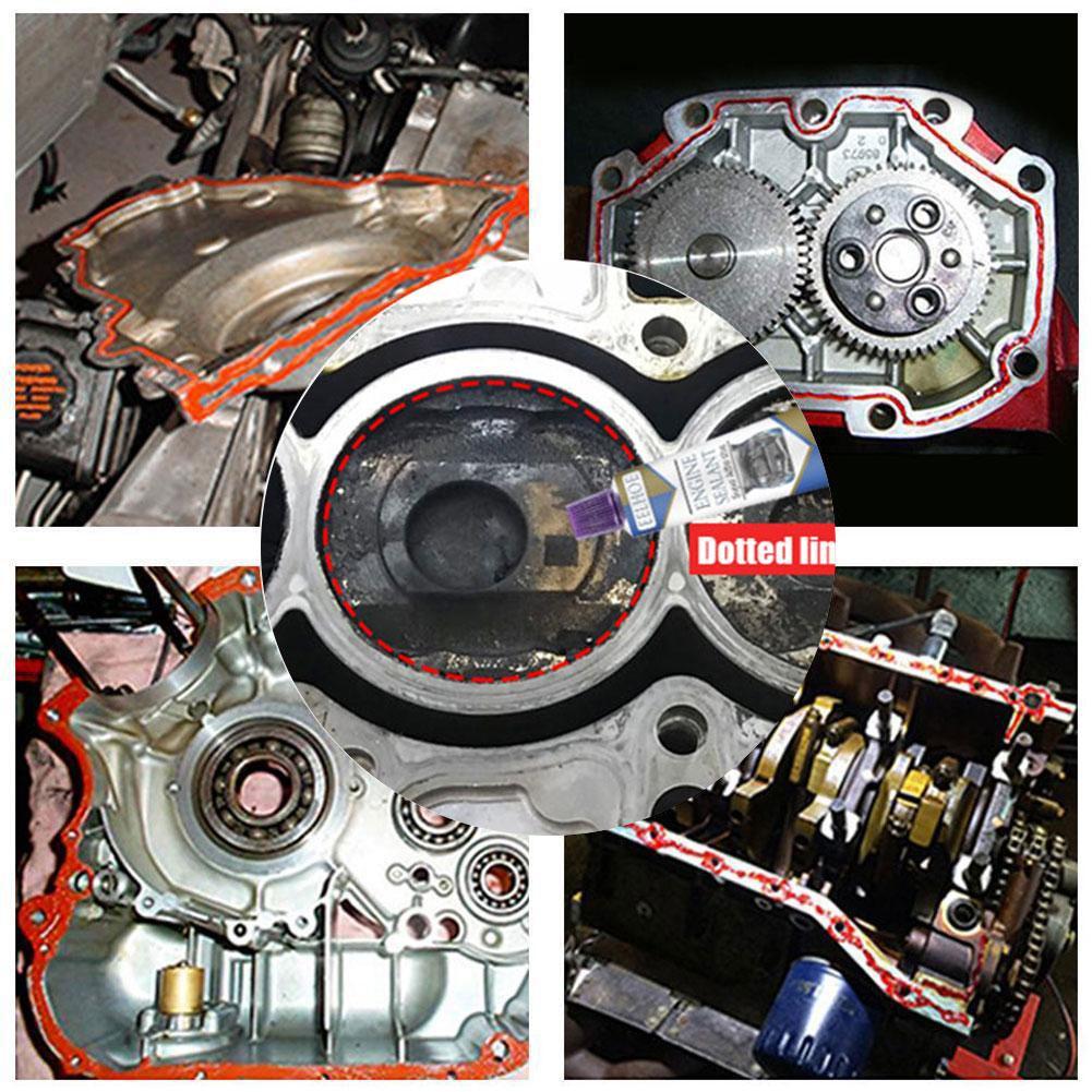 90g Car Engine Strong Adhesive Glue High Temperature Sealant For RTV Fastening Glue For Car Motor Gap Seal Repair Tools