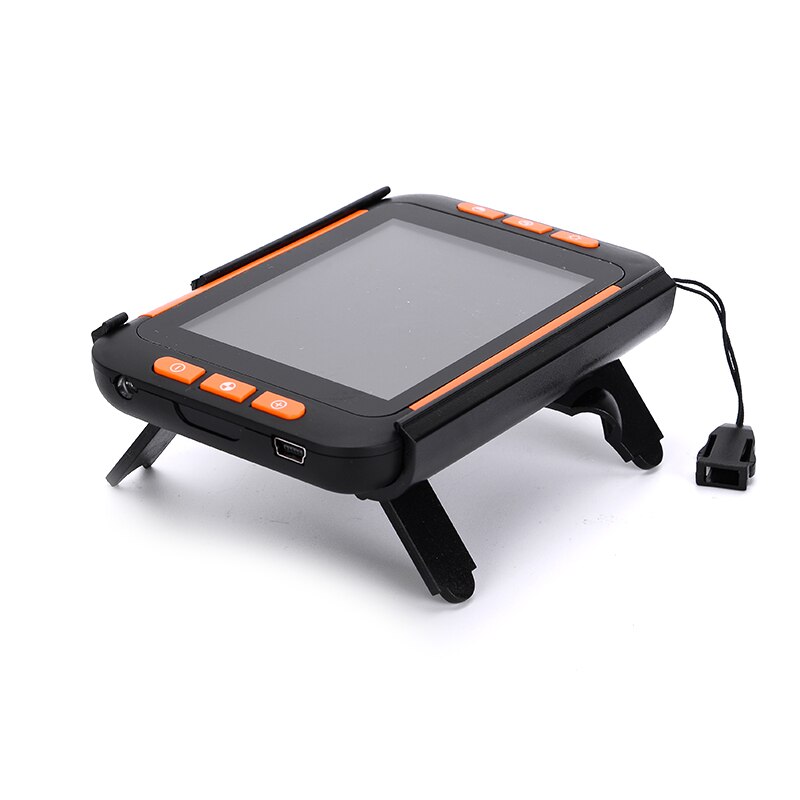 3.5 tommers lcd bærbar video digital nifying glass svaksyn elektronisk lesehjelp elektronisk visuelt hjelpemiddel (eu støpsel)