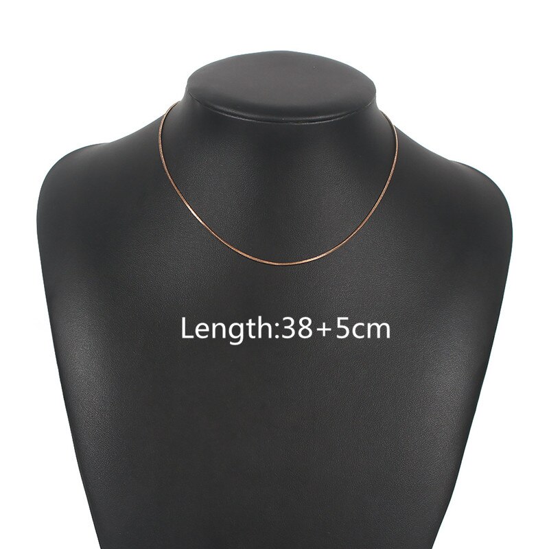 Glänzend Hals Kette Minimalistischen Halsband Halsketten Für Frauen Mädchen Gold Farbe Kragen Schicht Halsband Halsketten Punk Party Schmuck: B Halsband Halsketten