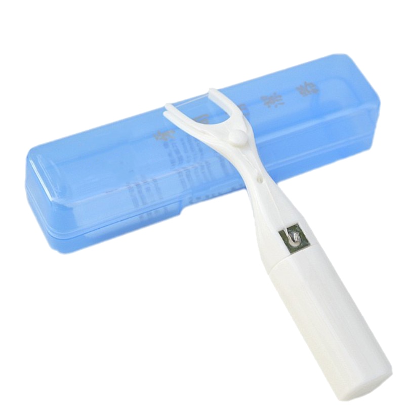 50m Ultra Dunne Platte Draad Herbruikbare Flosdraad Houder Plastic Giftbox Interdentale Reiniger Met 50m Flosses Voor Orale hygiëne