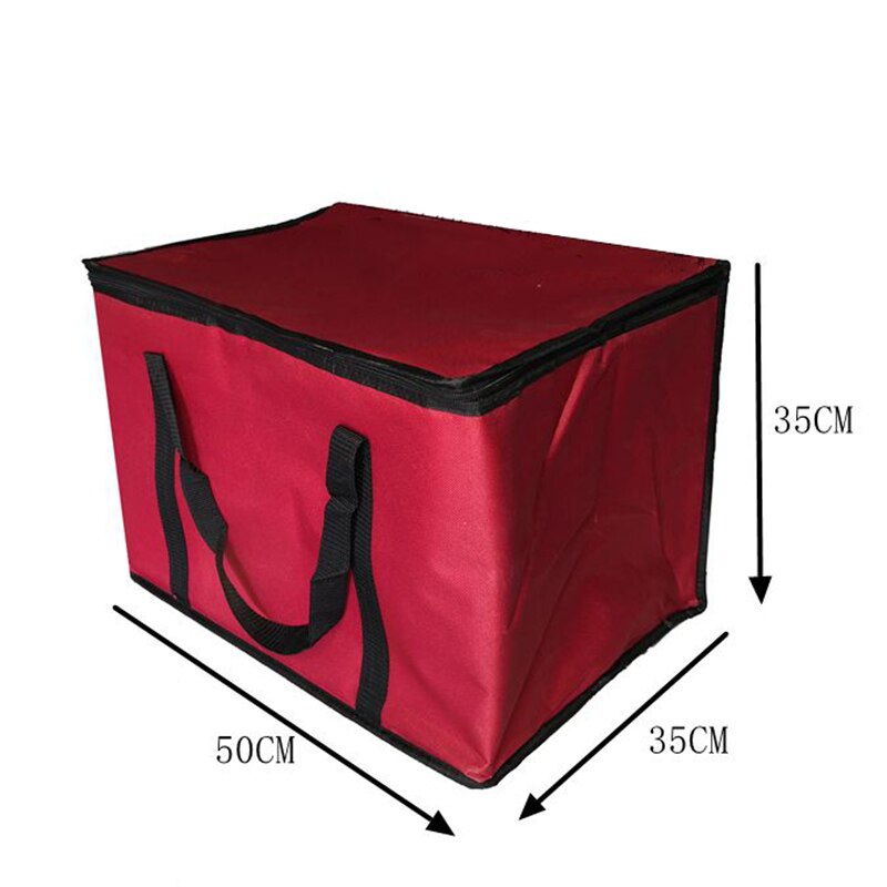 Sac isotherme oxford 60l, super grand, épais, glacière thermique pour pique-nique, grande boîte à déjeuner, isolation de véhicule, transport d&#39;aliments et de vin