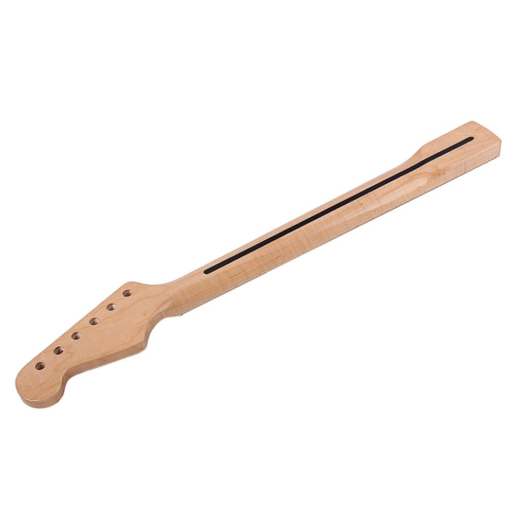 Reemplazo de diapasón para guitarra eléctrica, accesorio delicado y único para diapasón, de arce Natural brillante, 21 trastes