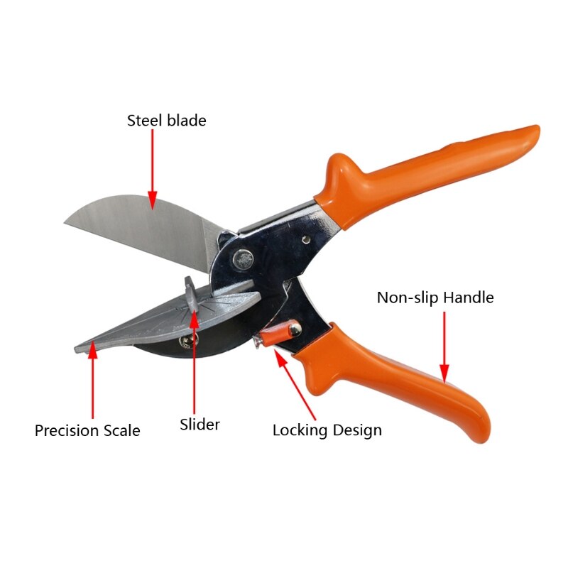 45 °-135 ° Graden Verstelbare Multi Hoek Schaar Multi Hoek Mijter Shear Cutter N0HB