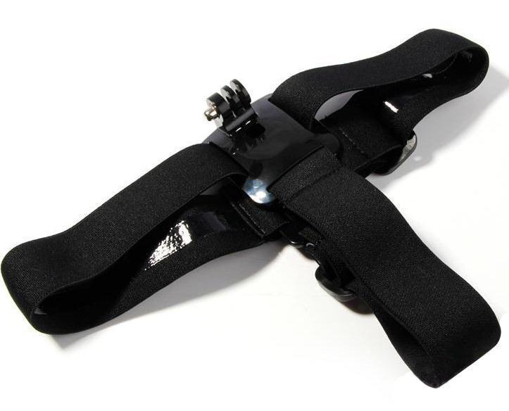 Elastische Verstelbare Hoofdband Mount Riem Borst Riem Mount voor Gopro Hero SJCAM Xiaomi Yi 4 k Actie Camera Accessoires