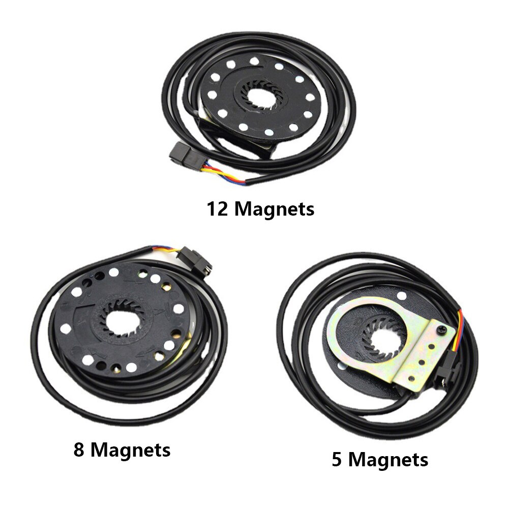 5/8/12 Magneet Elektrische Fiets Pedaal Assistent Sensor Pas Systeem Extra Snelheid Enkele Dubbele Hall Sensor Ebike E-fietsonderdelen