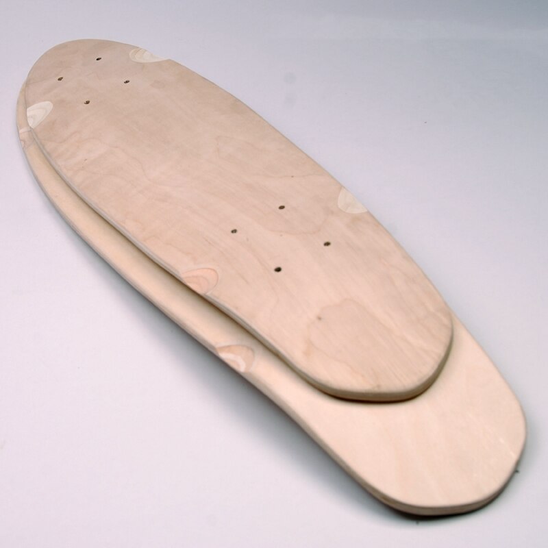 Maple Mini Cruiser Vis Skateboard Deck Professionele Vis Board Vier Wielen Enkele Rocker 7-Layer Diy Skate Board Deck