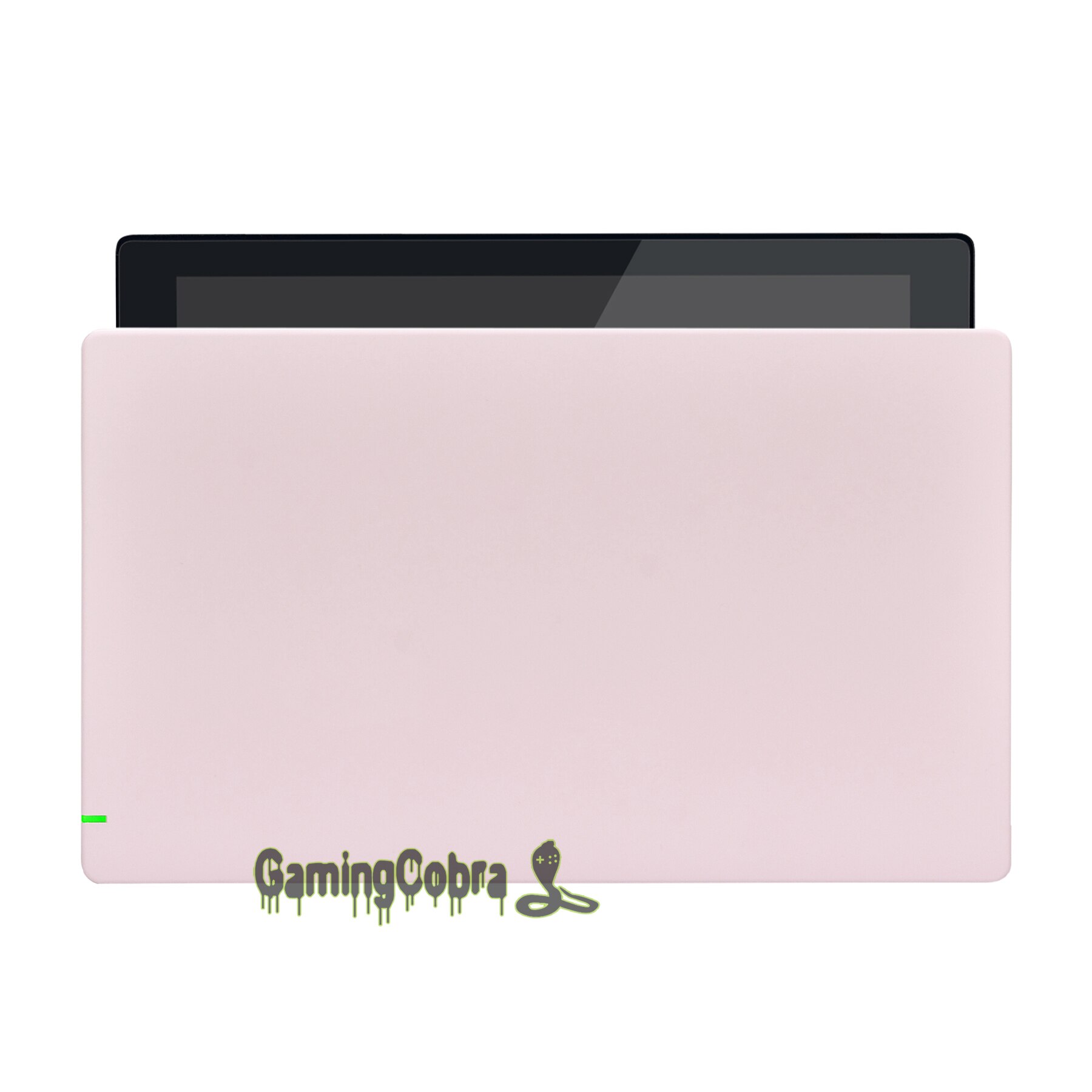 Toque macio personalizado sakura rosa placa frontal diy substituição habitação escudo para nintendo switch dock