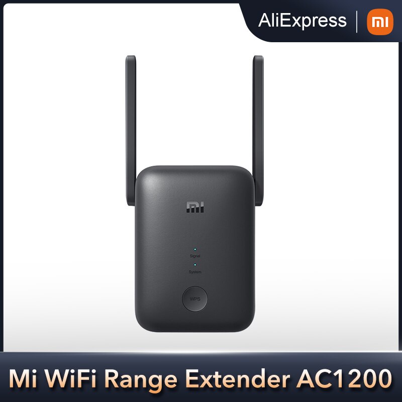 Extensor de rango WiFi Mi AC1200, repetidor de punto de acceso Wifi de alta velocidad, puerto Ethernet Xiaomi, versión Global