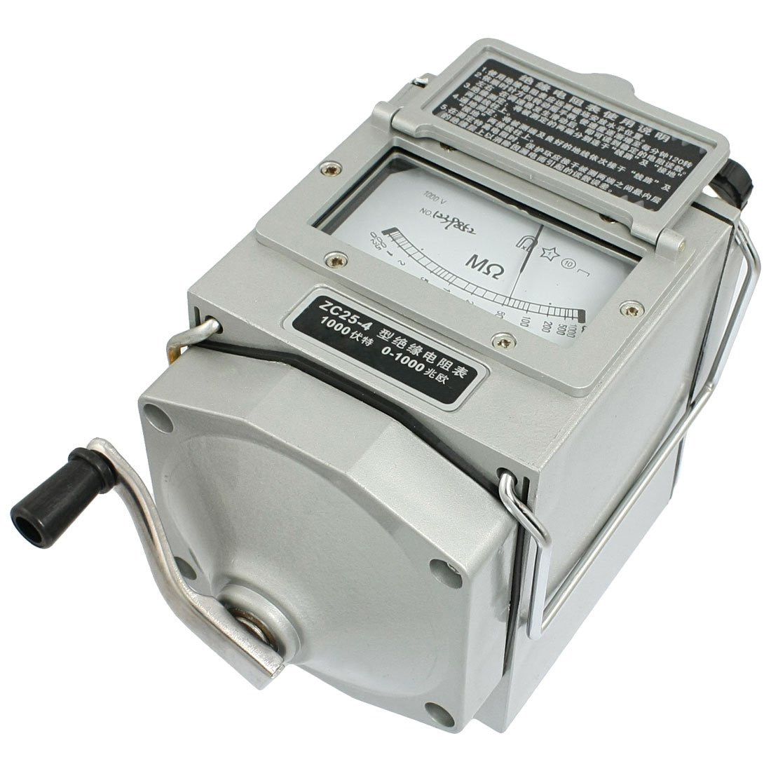 Insulation Megohm Tester Resistance Meter Megohmmeter ZC25-4