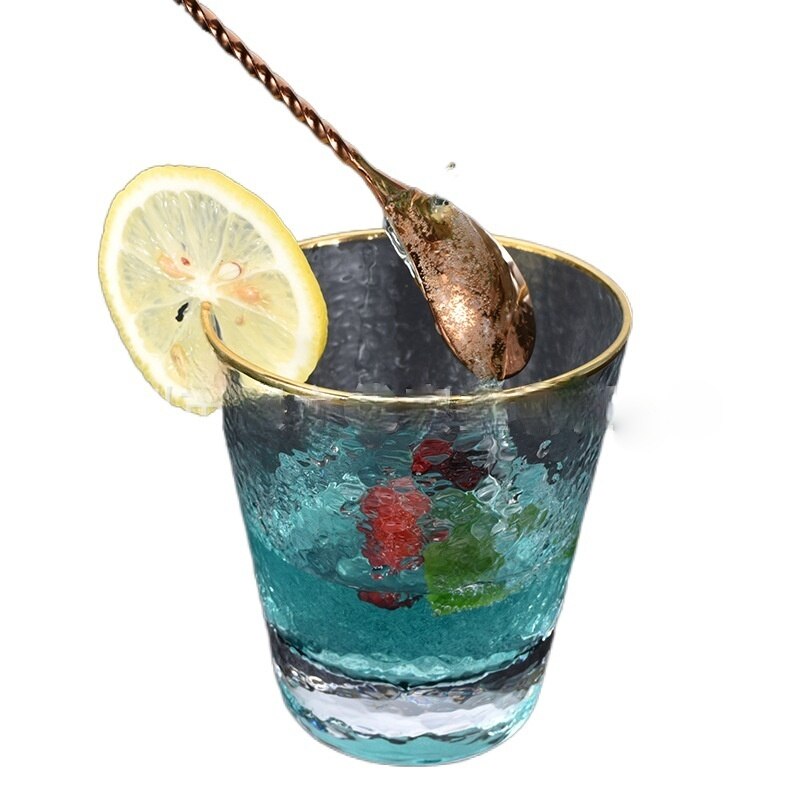 304 Stainless Steel Cocktail Bar Spiral Pattern Drink Shaker Muddler Stirrer Twisted Mixing Spoon Kitchen tableware Bar Tools