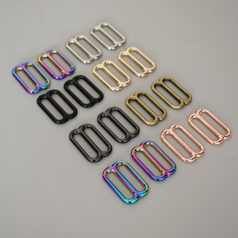 20 Pcs/Lot Adjustment DIY Accessories for 25mm Webbing Metal Slider Adjustable Buckle Loops DIY Straps Bags Belts Accessories