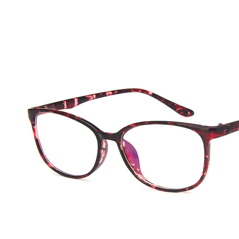 KOTTDO Computer EyeGlasses Frame Men Flat Light Face Students Women's Glasses Frame Retro Prescription Eyeglasses Frame: purple floral