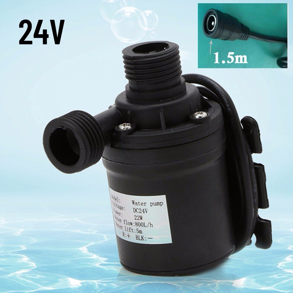 Brushless Solar Motor 12V/24V 800L/H DC Water Pump Circulation Pump Garden Pump