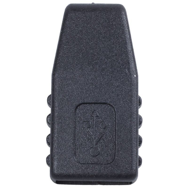 Black Side Right Angle USB A Female To A Male Adapter Connector Hubs