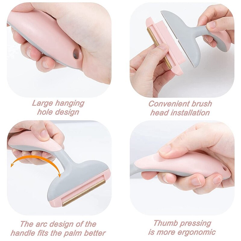 2-in-1 Portable Sweater Yarn Remover Tool, Carpet Hair Scraper, Suitable for Sofa Coat, No Fluff or Pet Hair