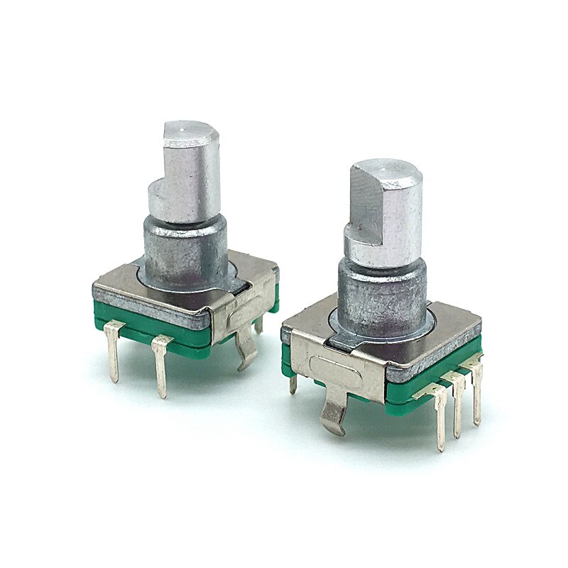 5 teile/los EC11 rotierend Encoder Code Schalter 30 Position Mit Schalter 5Stift Griff Länge 12,5mm Halb Welle Typ