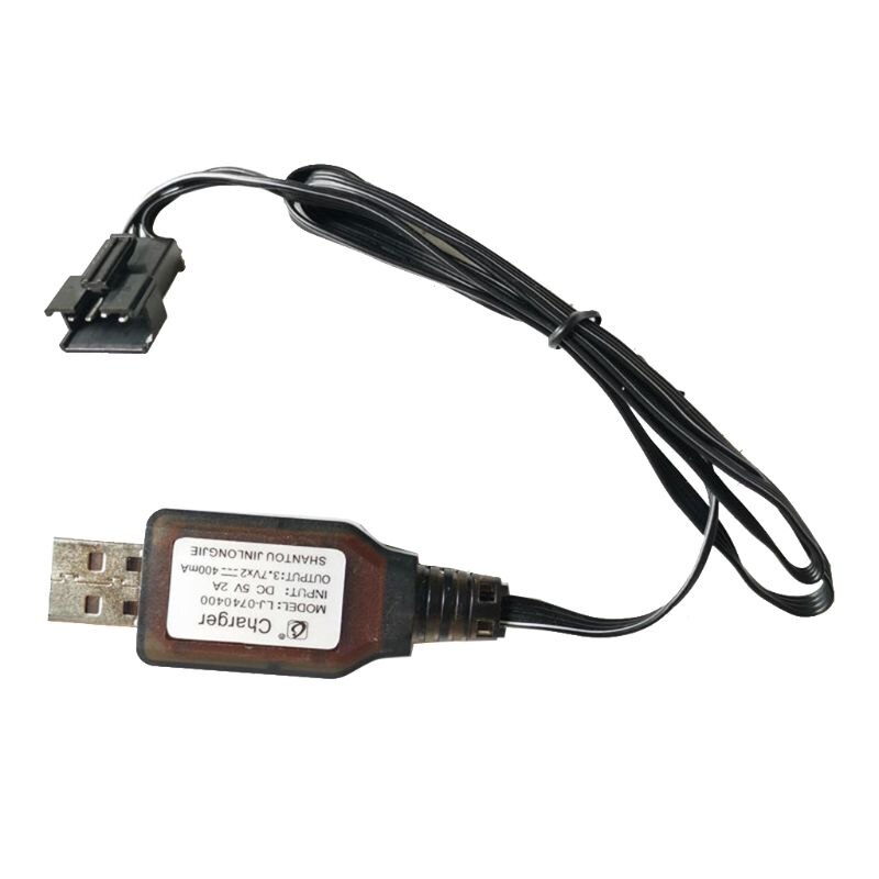 1Pc 7,4 v (3,7 v x2) ladegerät SM-4P Li-Ion batterie Elektrische RC Spielzeug Auto Stiefel USB Ladekabel