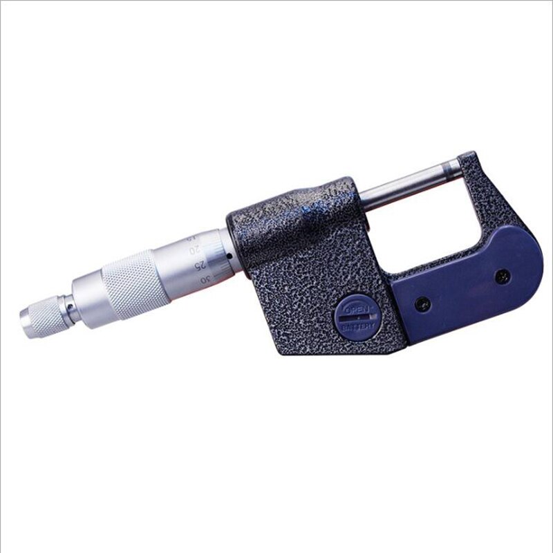 Digital display micrometer 0-25mm0.01mm7 key digital display micrometer high precision electronic components digital micrometer