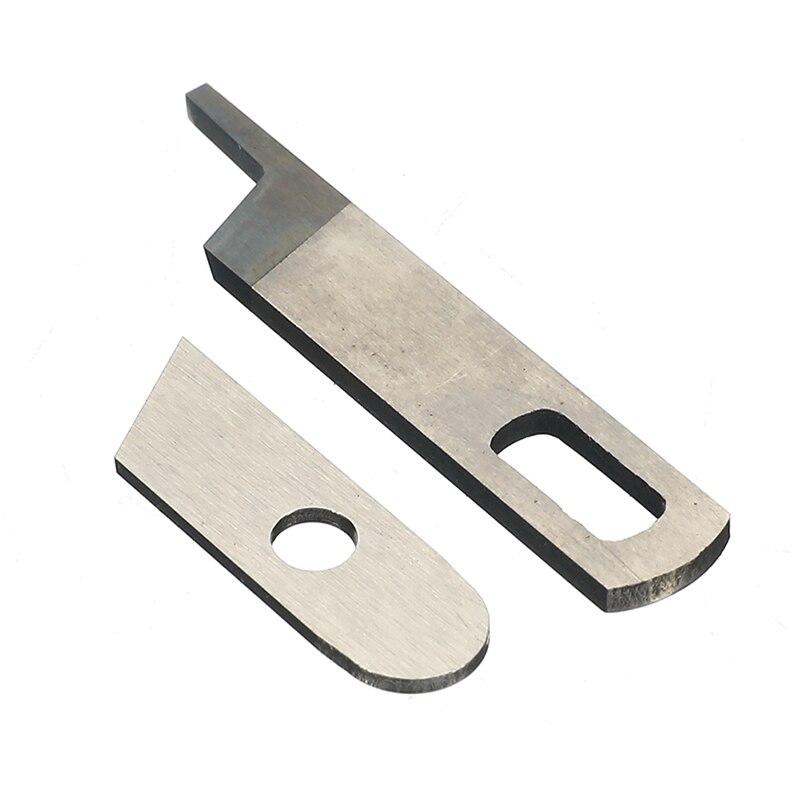 2Pcs Sewing Machine Upper Lower Knife Sewing Parts Industrial Overlock Sewing Machine Parts