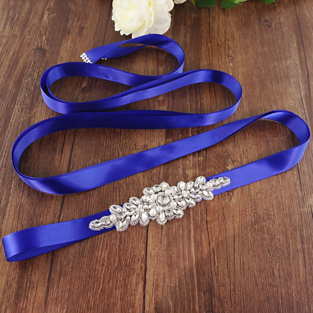 Faixa de casamento rosa verde azul cinza moda cintos de casamento flor cetim vestido de casamento cinto de fita de noiva faixa cinto de festa de honra