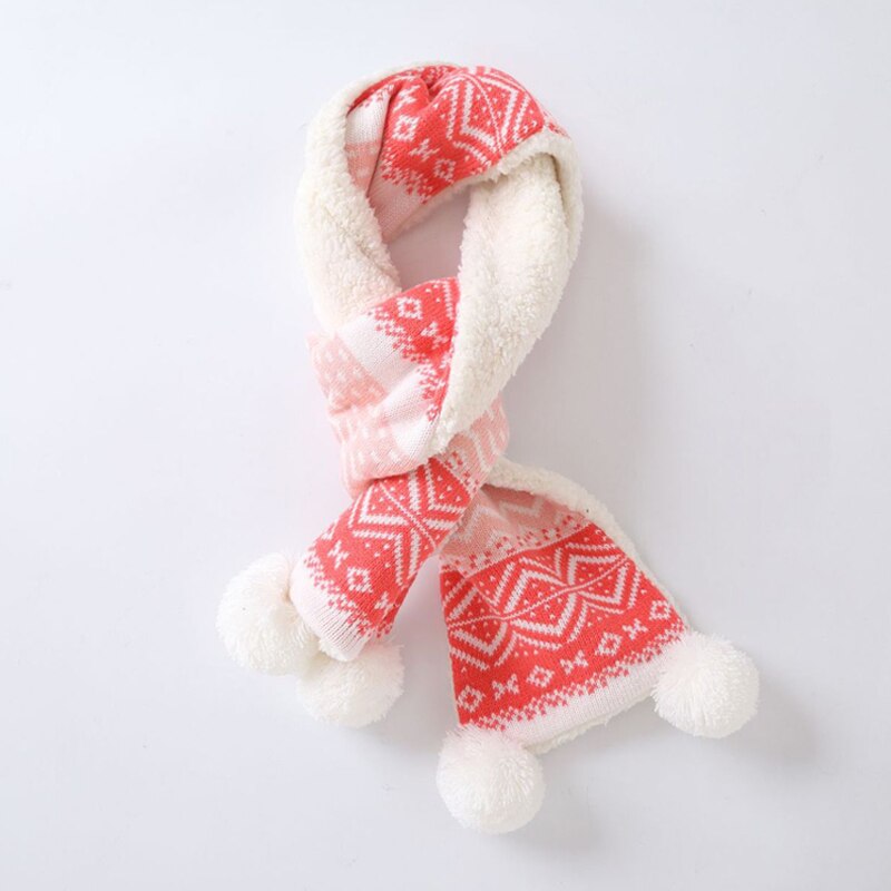 Niña sombrero bufanda Set invierno lana otoño gorro de punto cálido pompón acrílico esquí al aire libre Niño Accesorios para niños