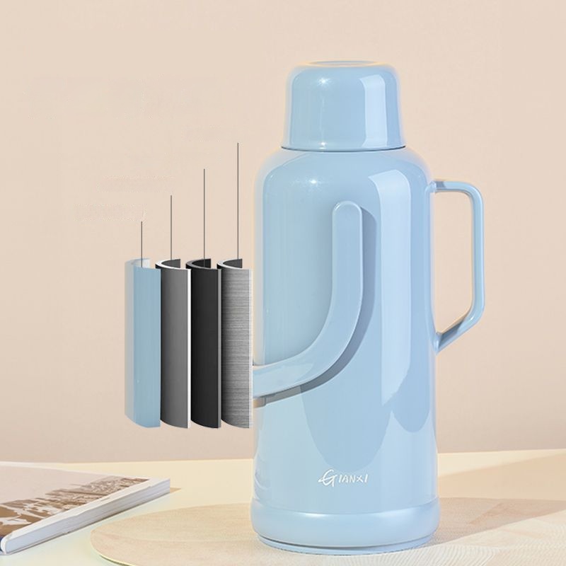 GIANXI botella termo al vacío de gran capacidad para mantener la vejiga interior de vidrio de la botella termo de té y café del hogar