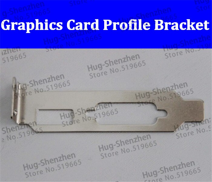 Graphics Video Card Low Profile Bracket HDMI+DVI For Graphic Card--2pcs