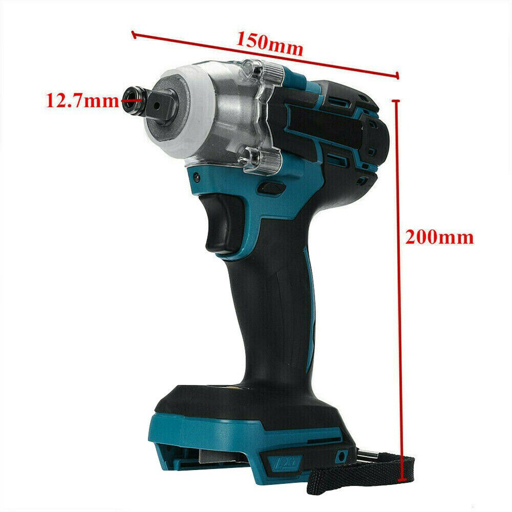 Cordless Power Drill 1/2-inch Chuck 520Nm Torque 3600RPM Brushless Motor Wrench Power Tool Packing Without Battary