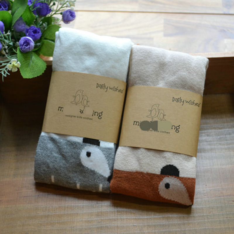 Cartoon Leuke Baby Kids Peuters Meisjes Kniehoge Sokken Panty Been Warmer Kousen Vos Dier Katoen Lange Sokken Mode