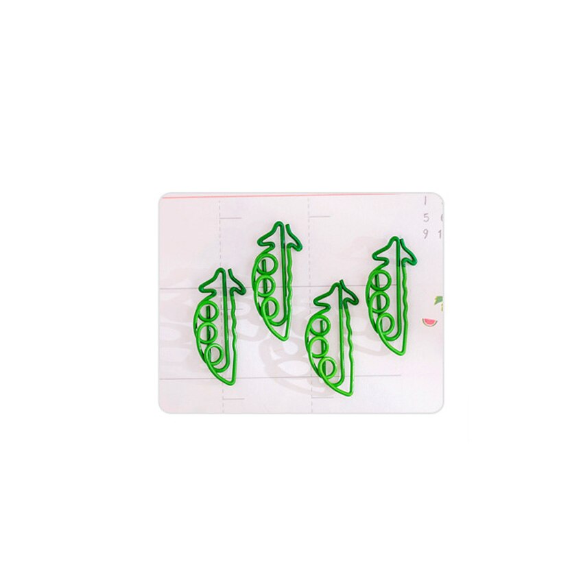 5 pcs/lot carotte forme trombone signet broche papeterie école fournitures de bureau: Pea