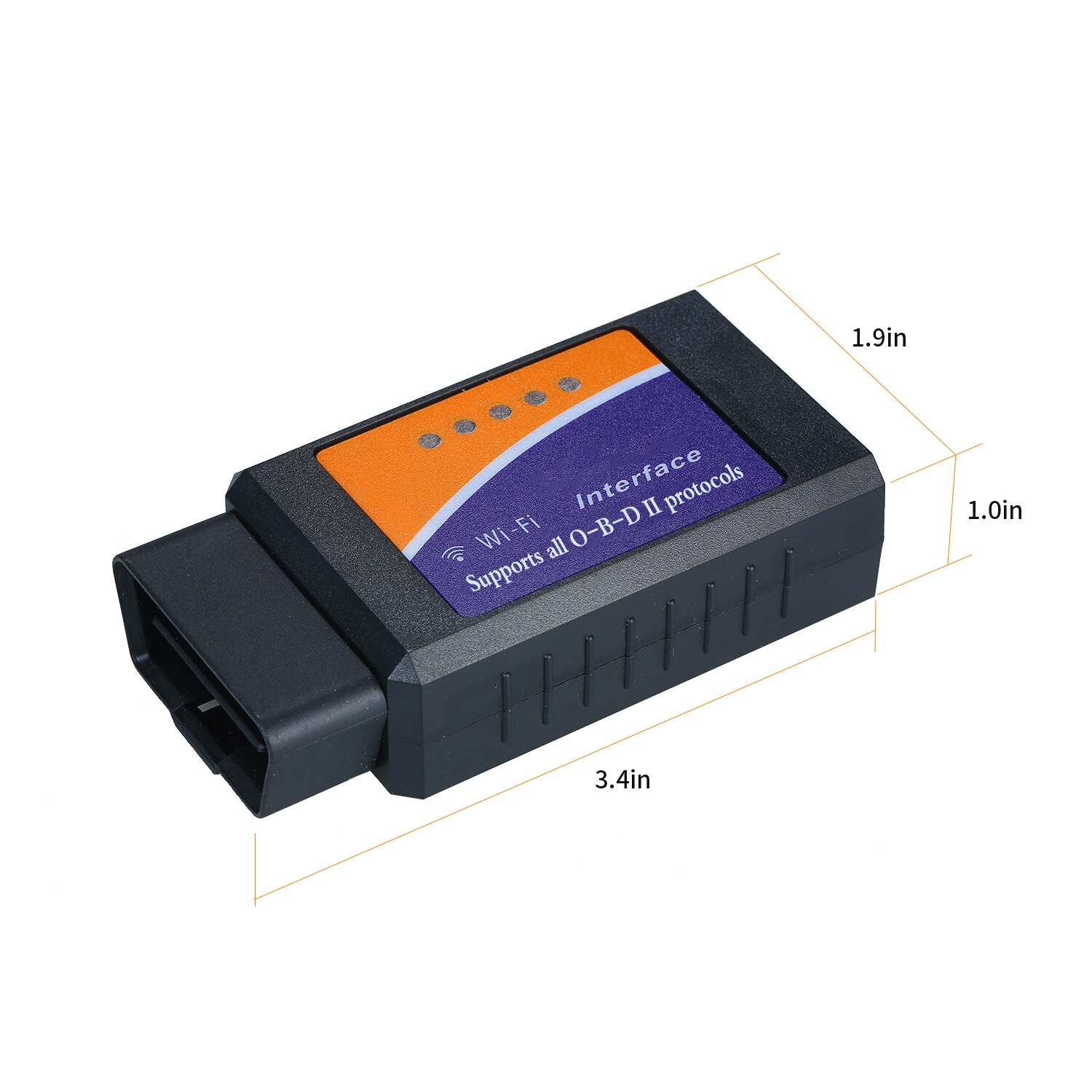 Car WIFI O-B-D2 O-B-D-II Scan Tool MINI Code Reader Scanner Adapter Check Engine Light Diagnostic Tool Compatible