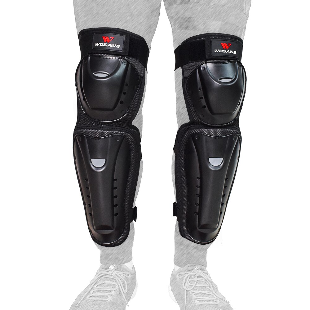 WOSAWE Motorcycle Elbow Pads Motocross Arm Protector Guard Moto Body Protective Gear MTB Motorbike Riding Knee Brace Set Kit: ML320-HX